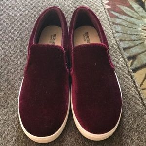 Velvet Mossimo Slip-ons